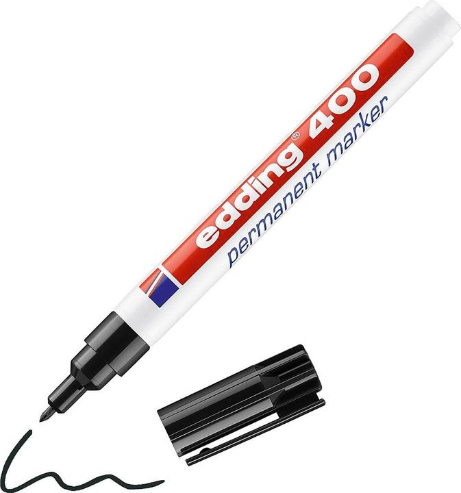 Produktbild Edding 400 (Schwarz, 1 mm, 1 x)
