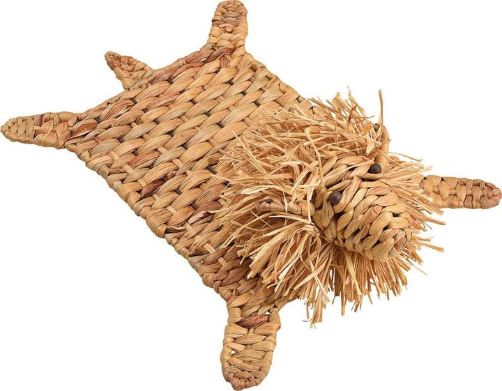 Produktbild Natura Punto Deko Figur Löwe liegend aus Wasserhyazinthe