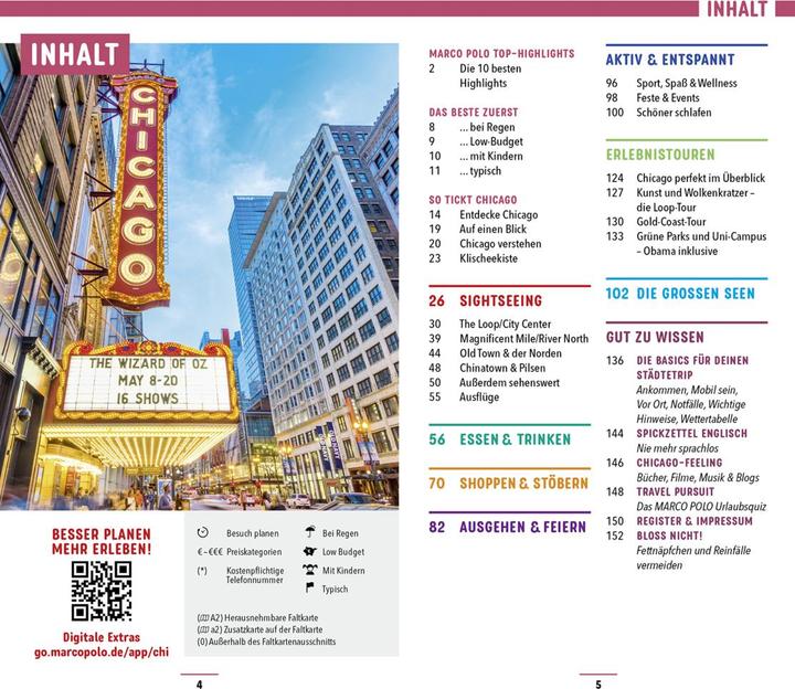 Nährwerte und Zutaten Reiseführer Chicago und die grossen Seen (Deutsch, Axel Pinck, Thomas Jeier, Karl Teuschl, 2022)
