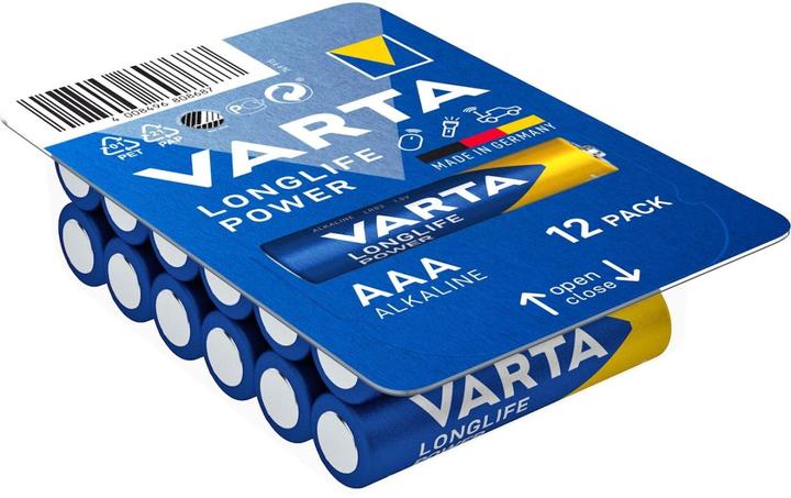 Image du produit Varta Longlife Power (12 pcs, AAA, 1260 mAh)