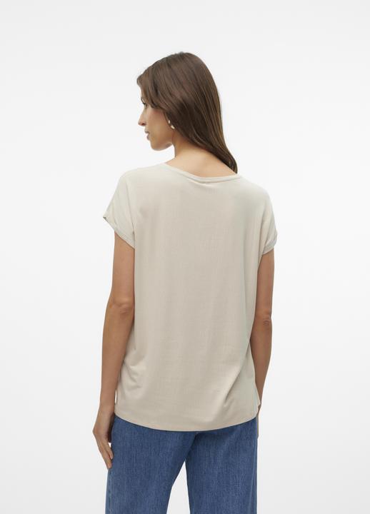 Actual product image Vero Moda Vmlava Glitter Ss Top Stripe Ga (XXL)