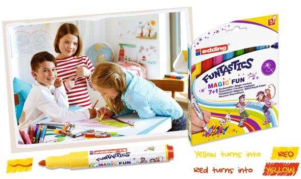 Immagine prodotto Edding Pennarelli Funtastics set di 8 (Multicolore, 8 x)
