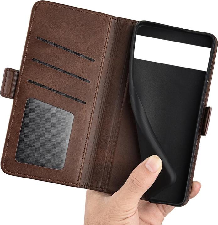 Produktbild Screenguard Google Pixel 6a CardLounge Lederhülle (Google Pixel 6a)