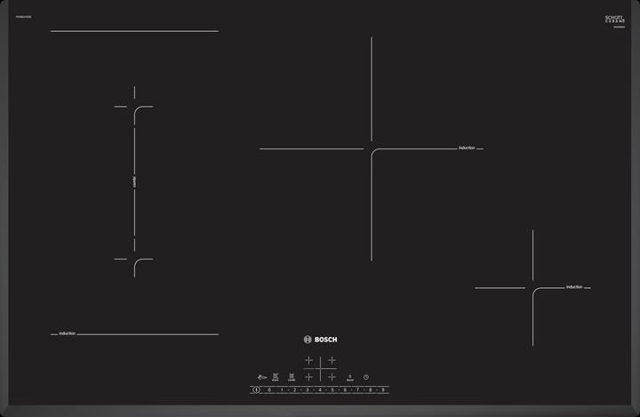 Actual product image Bosch Hausgeräte Series 6 PVS851FB5E Integrated Zone Induction Cooktop 9 Zone(s)