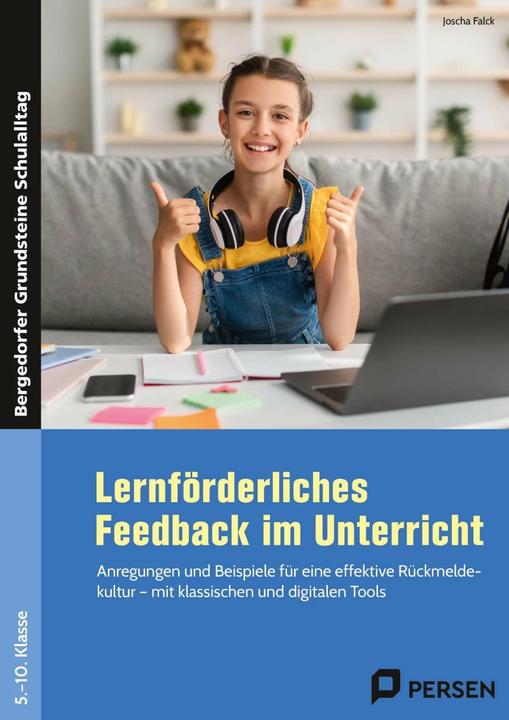 Produktbild Lernförderliches Feedback im Unterricht (Deutsch, Joscha Falck, 2024)