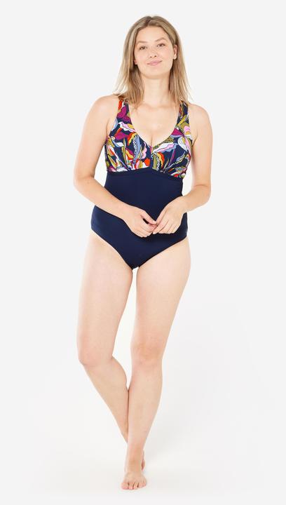 Image du produit Nabaiji Maillot de bain 1 pièce aquafitness Femme - Rosy yvo bleu (54, 56)