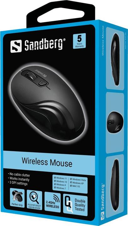 Produktbild Sandberg Wireless Mouse (Kabellos)