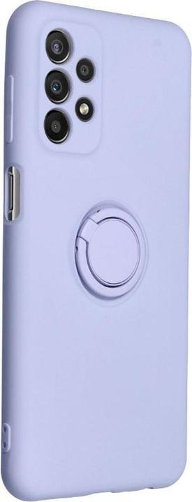 Actual product image OEM Back panel cover SILICONE RING case for SAMSUNG A05S violet
