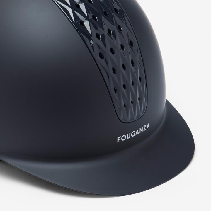 Produktbild Fouganza Reithelm 520 Erwachsene/Kinder blau