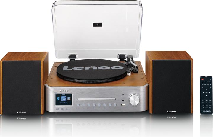 Productafbeelding Lenco MC-660WDSI - Hifi-set met internet, DAB+ en FM-radio - Zwart (WiFi, Bluetooth, 2x 20 W)