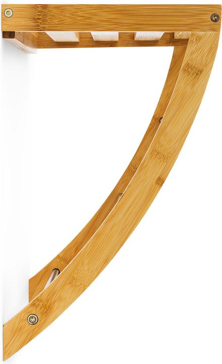 Actual product image Relaxdays Wall towel rail