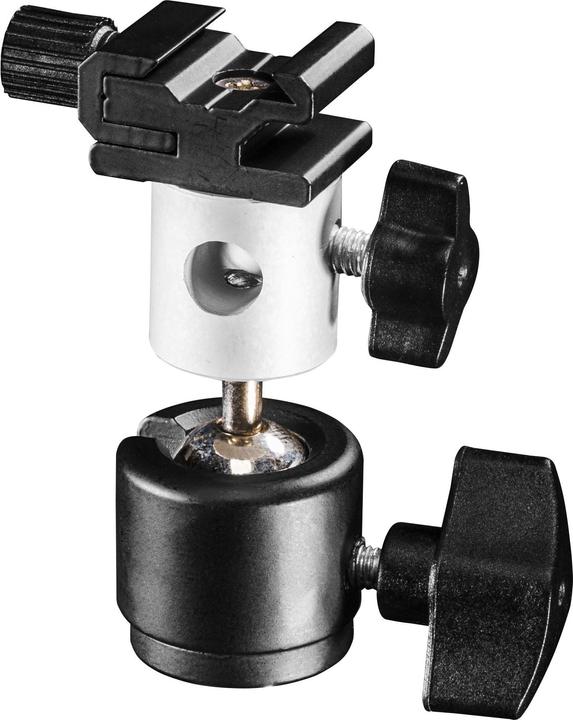 Actual product image Walimex Umbrella and flash holder with ball head (Flash unit adapter)