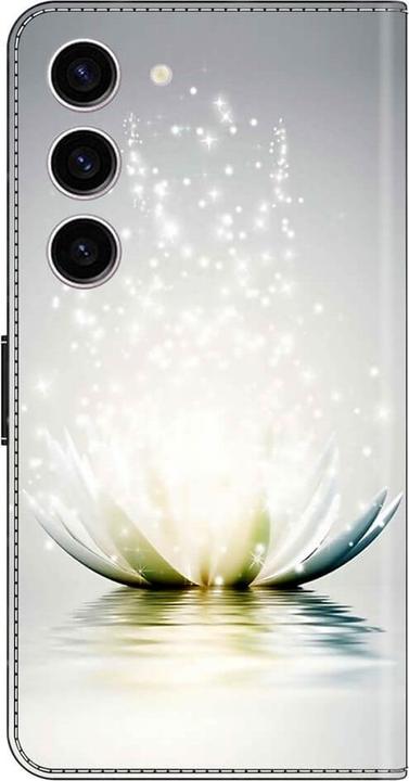 Produktbild Cover-Discount 3D-Effekt Hülle Etui Butterfly blau (Samsung Galaxy S24)