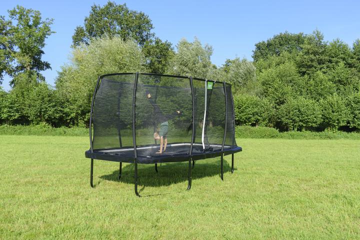 Actual product image Exit Allure Classic Trampoline 214x366cm - black (783240 cm)