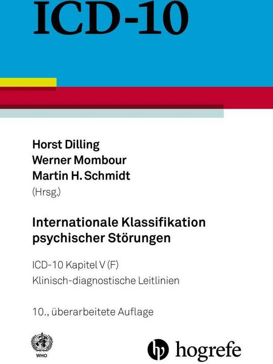 Internationale Klassifikation psychischer Störungen (Tedesco, OMS - Organizzazione Mondiale della Sanità, 2015)