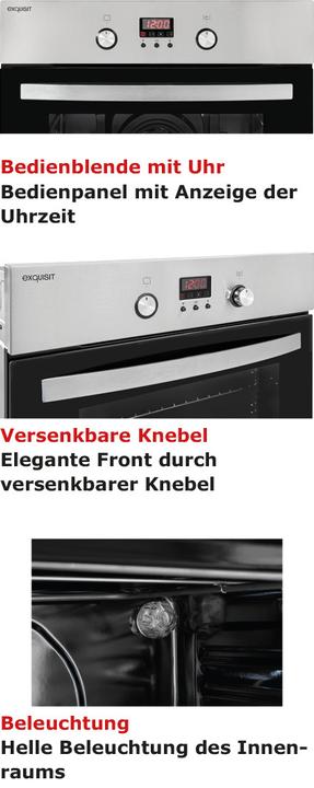 Image du produit Exquisit Exqu BackO EBE 65-1H A sr
