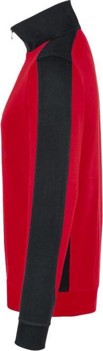 Actual product image Hakro Zip sweatshirt Contrast Performance red/anthr. 4XL (4XL)