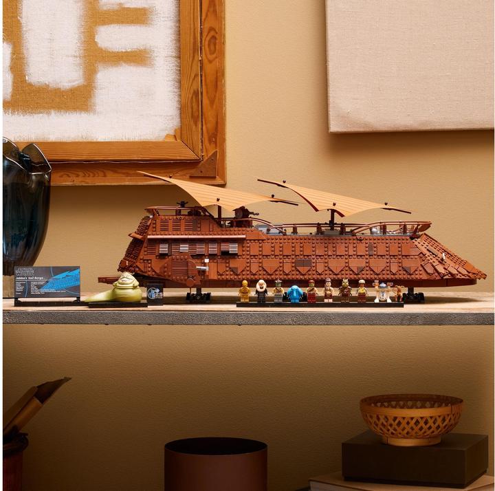 Actual product image LEGO Jabba's sailing barge (75397, LEGO Rare Sets, LEGO Star Wars)