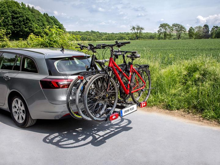 Produktbild Eufab Erweiterung 3. Fahrrad für Fahrradträger CrowPlus (Schwarz)