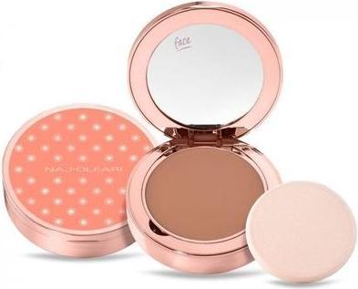 Actual product image Naj Oleari Su Addiction Compact Foundation Cream SPF15 Waterproof 04 Bronze (04 Bronze)