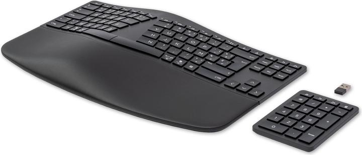 Actual product image HP 960 Ergonomic Wireless Keyboard (DE, Wireless)