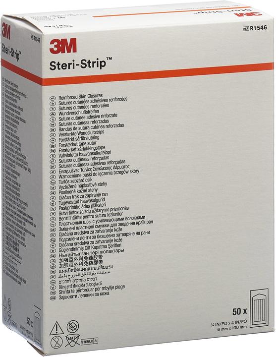 3M 6x100mm weiss verstärkt (500 x)
