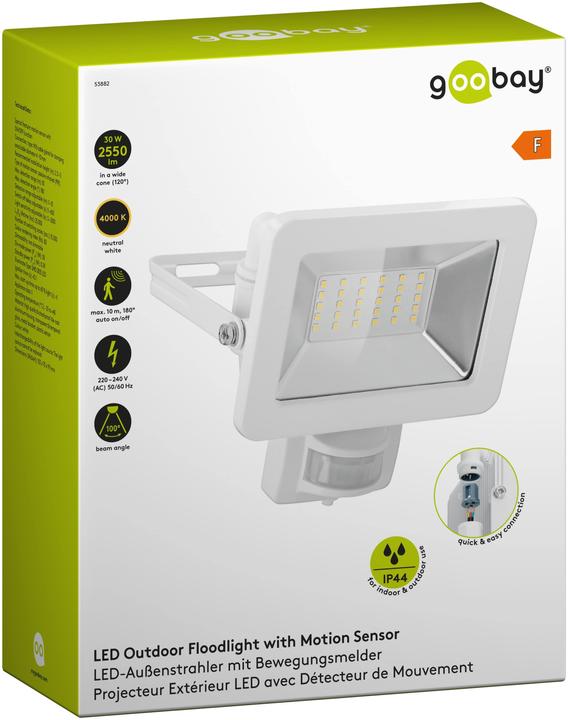 Produktbild Goobay LED-Aussenstrahler (2560 lm, IP44)