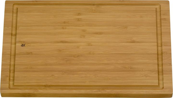 Image du produit WMF Bambou nature Planche à découper moyenne avec rainure à jus - protège les lames