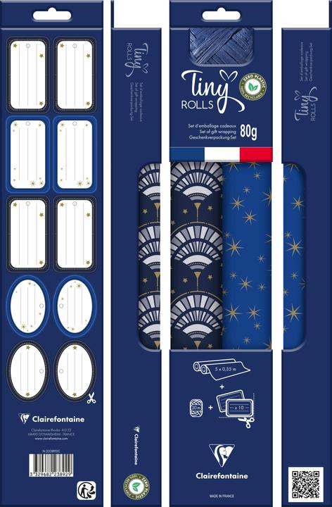 Produktbild Clairefontaine Tiny Rolls Set (Geschenkpapier, 1 x)