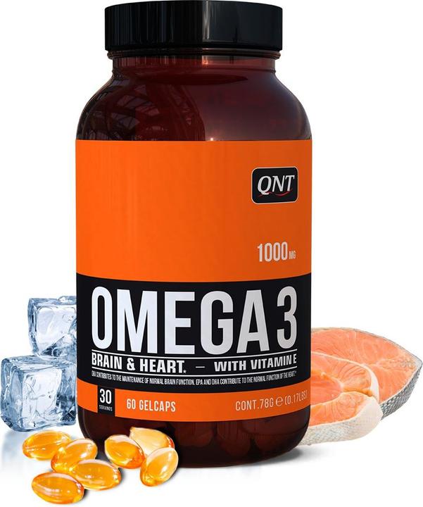 Actual product image QNT Omega 3 (1 Piece, Capsules, 42 g)