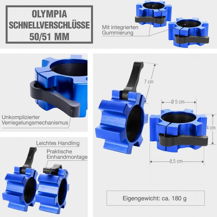 Actual product image Gorilla Sports Olympia quick release fastener