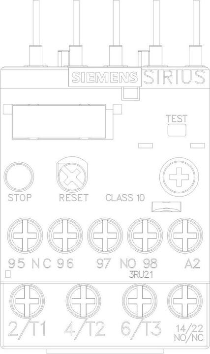 Valeurs nutritives et ingrédients Siemens Relais de surcharge thermique 3,5-5A