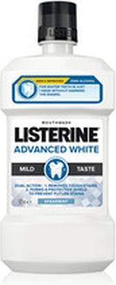 Listerine Advanced White Mild Taste Mouthwash (500 ml, Mundwasser)