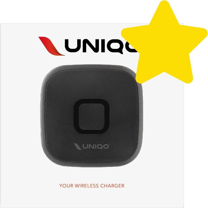 Actual product image SBS UQWIR10WQI 10W Quick Charge 3.0 Wireless Charger - Black (10 W)