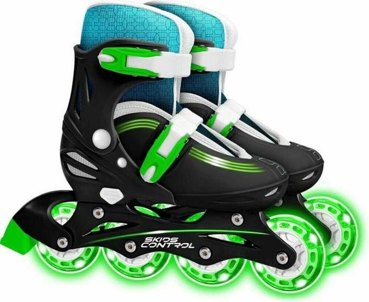 Actual product image Stamp Skids Control INLINERS w/light. Adjustable 5-9 years (30, 31, 32, 33)