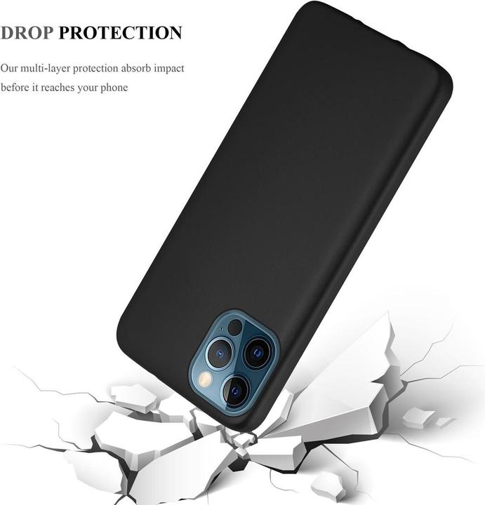 Actual product image Cadorabo TPU Matt Metallic Cover (Apple iPhone 12 Pro Max)