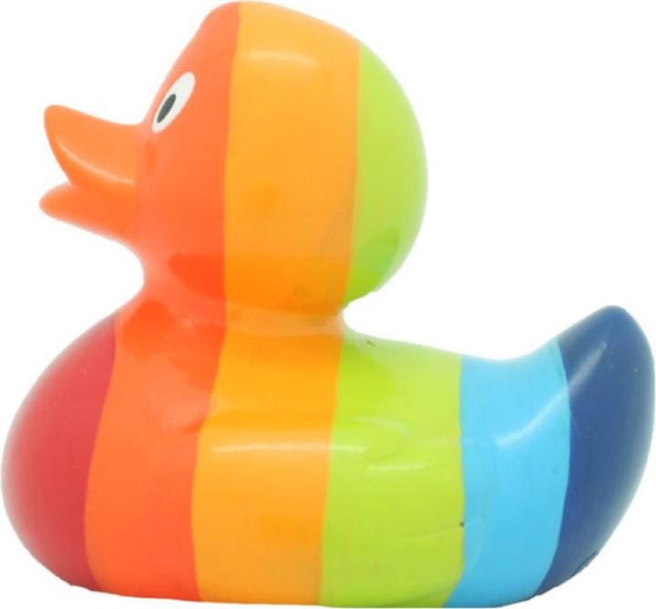 Sombo Canard de bain aux couleurs de l'arc-en-ciel