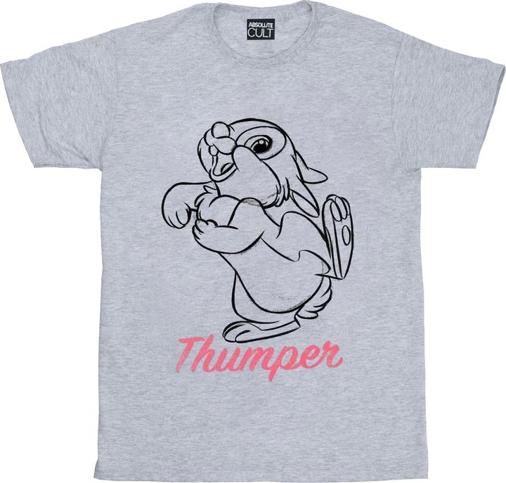 Disney Bambi Thumper Line Drawing TShirt Mädchen