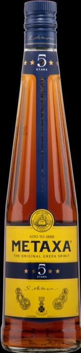 Actual product image Metaxa 5 stars brandy (1 x 70 cl)
