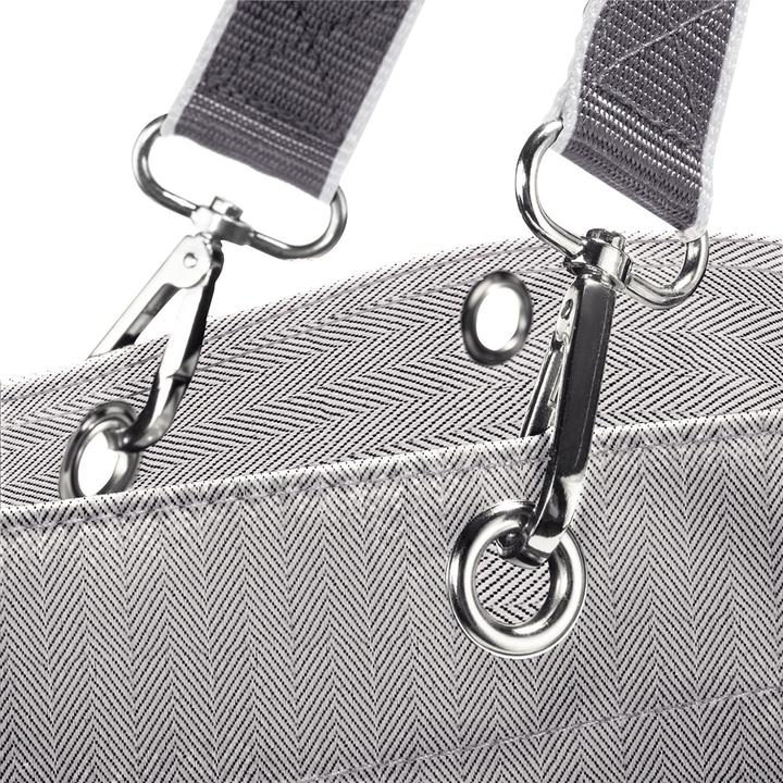 Actual product image reisenthel shopper XL herringbone grey