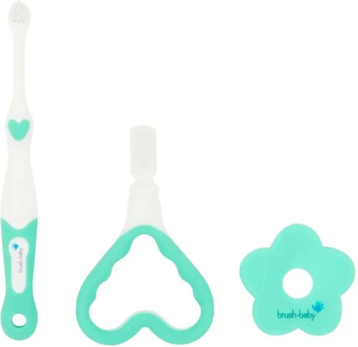 Brush-Baby Zahnbürste und Zahnungshilfe (Weich, 2 x)