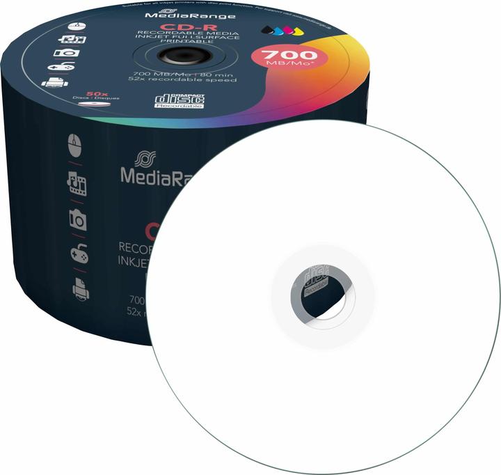 Produktbild MediaRange Cd-R (50 x)