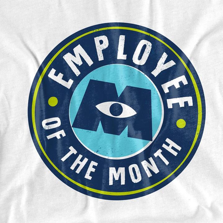 Actual product image Monsters at Work Unisex Adult MIFT Employee Of The Month T-Shirt (XXL)