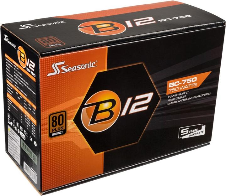 Productafbeelding Seasonic B12 BC (750 W)
