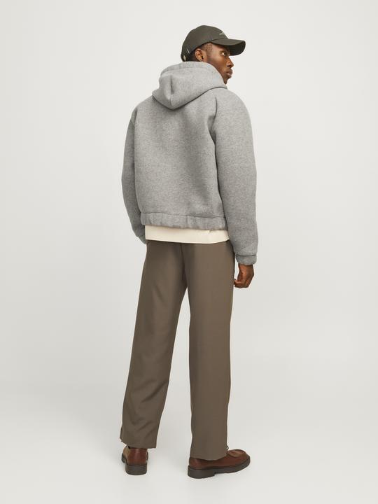 Actual product image Jack & Jones Jcoterrain Bonded Wool Hoodie Ln (L)