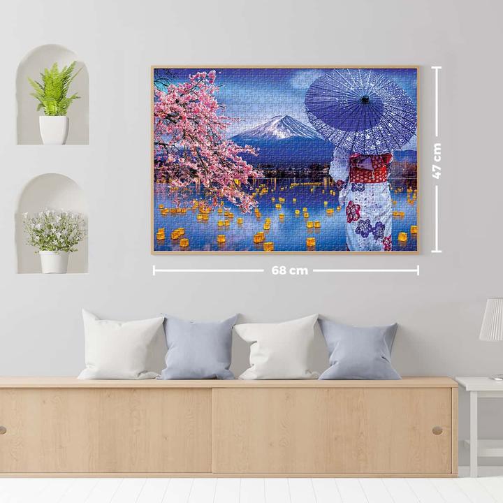 Image du produit D-Toys Puzzle 1000 pièces - Mont Fuji, Japon (1000 pièces)
