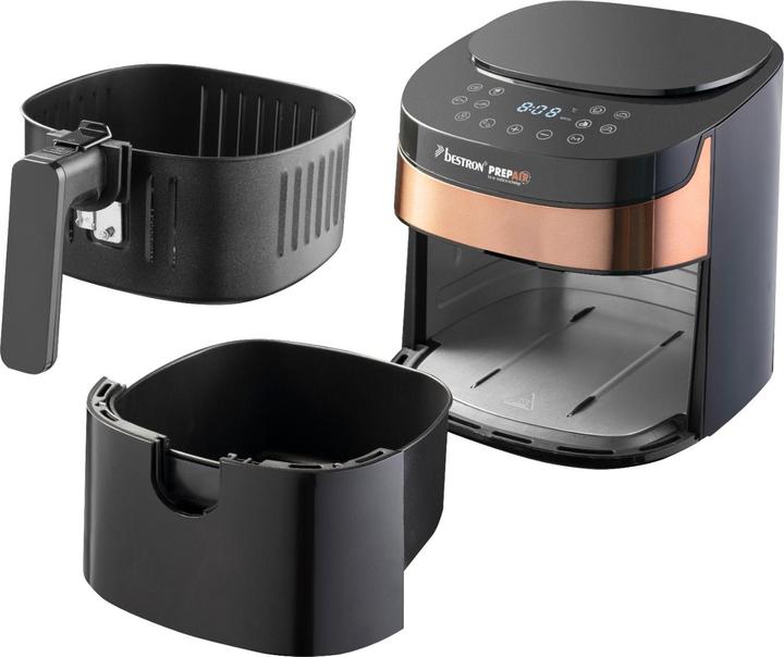 Image du produit Bestron Friteuse à air chaud 4 litres, cuivre