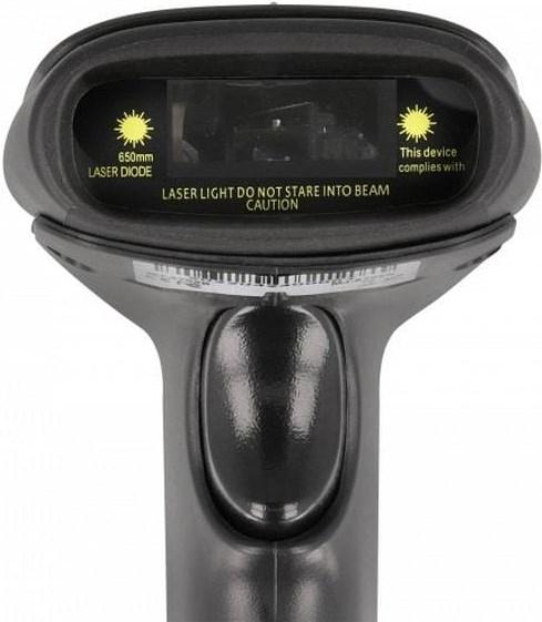 Produktbild Delock Barcode Scanner 1D Laser für 2.4 GHz, Bluetooth oder USB (1D-Barcodes)