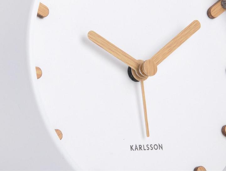 Produktbild Karlsson Klassischer Wecker Grace Weiss, Funktionen: Alarm