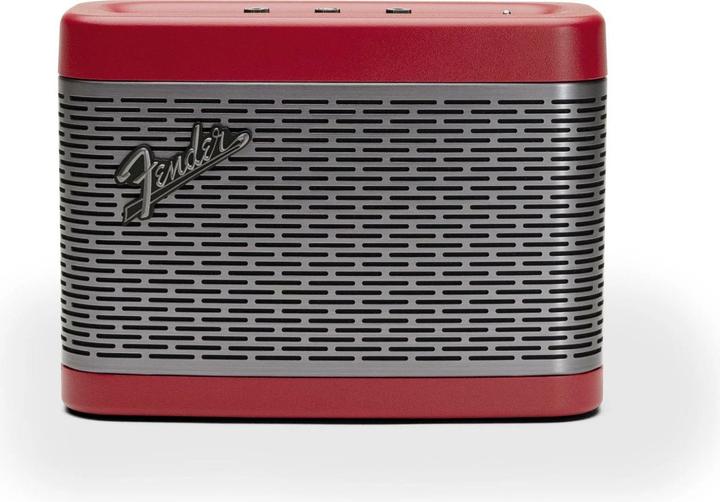 Actual product image Fender Bluetooth Speaker Newport 2 Metal, Red (12 h, Rechargeable battery operated, Electrical connection)